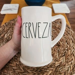 NWOT Rae Dunn Artisan Collection Cerveza Mug